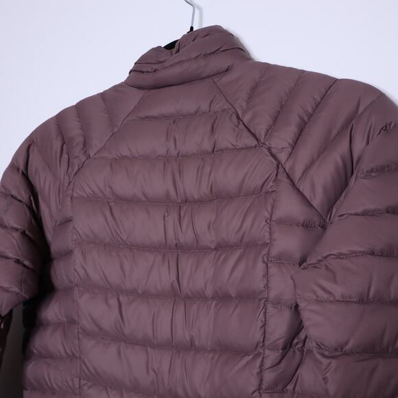 PATAGONIA Down Sweater Jacket Dulse Mauve Puffer Long Sleeve Women's XS - Picture 11 of 16
